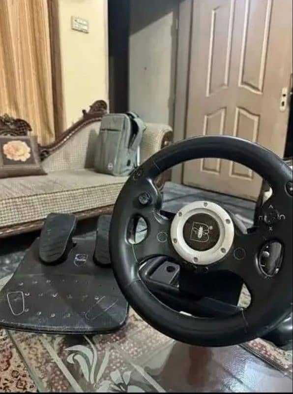 180 steering wheel with pedals 4