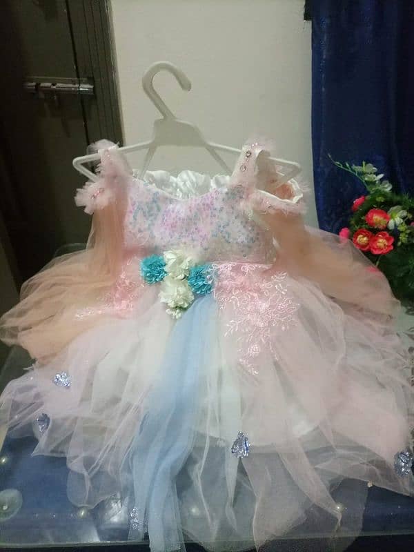 baby girl fancy party wedding dress 1