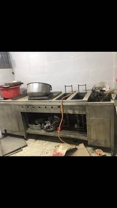 fast food fryer machine 3 in one