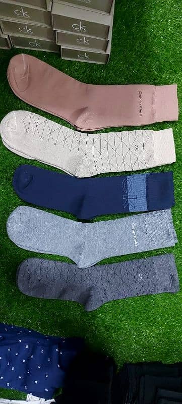 Mens CK Socks Cotton Lycra Imported 5 Pair Gift Box 11