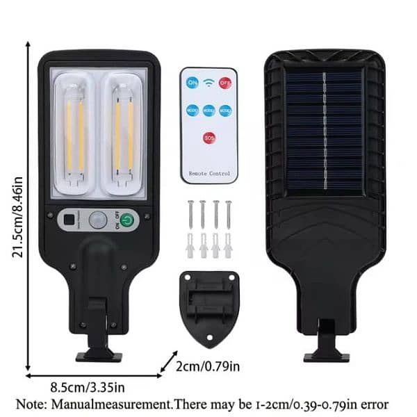 *50W* Solar Street Lights Outdoor, Solar Lamp With 3 0