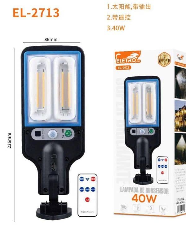 *50W* Solar Street Lights Outdoor, Solar Lamp With 3 3