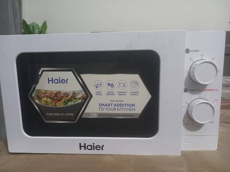 Haier microwave 0