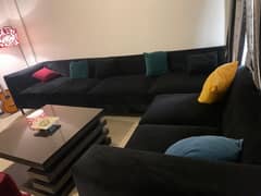 7 Seater L shaped Sofa for drawing room is for sale