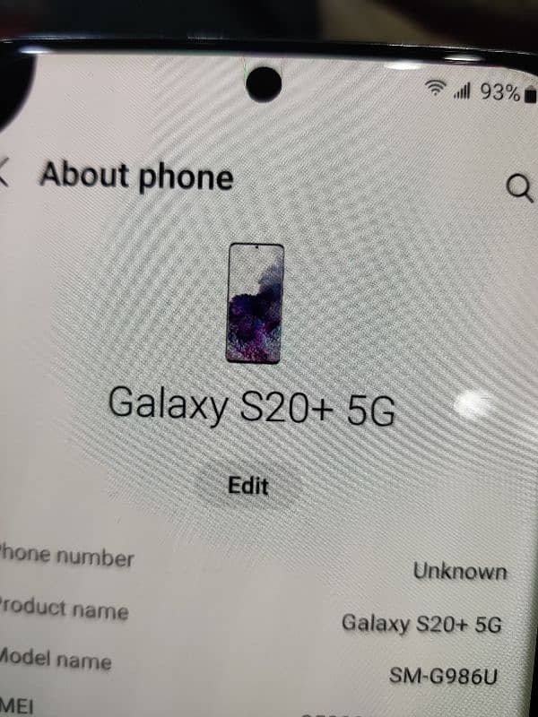 I want to sell Samsung s20 plus 5g 3