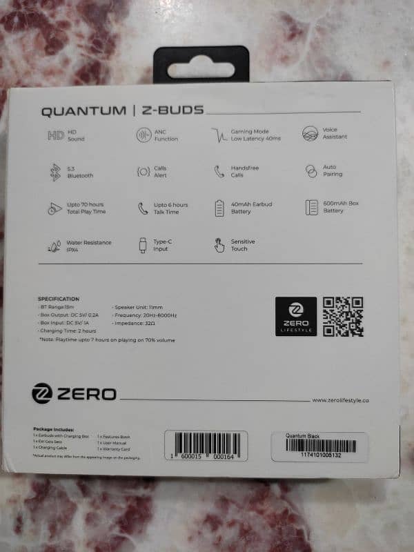 zero Quantum Earbuds 1