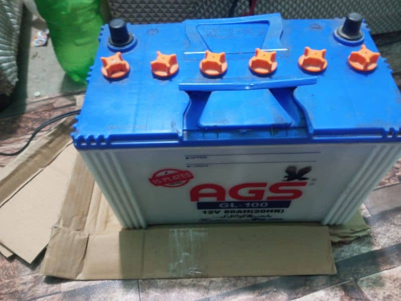 AGS Battery 15 plates 100Amp 2