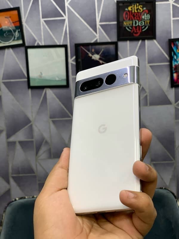 Google Pixel 7pro 12gb 128gb Pta approved waterpack 1