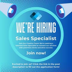 EdgeTec is hiring Sales Specialists!