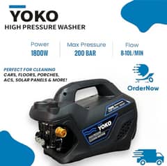 Yoko High Pressure car Washer 200 Bar