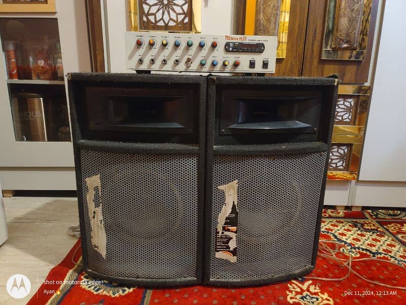 speaker with amplifier 1