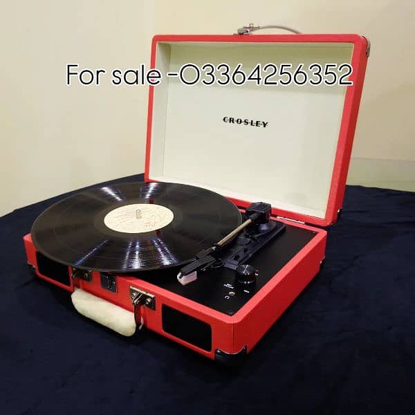 Box Pack Built-in Amplifier Turntable Gramophone 5