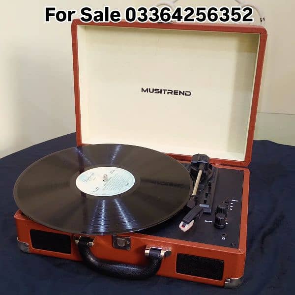 Box Pack Built-in Amplifier Turntable Gramophone 7