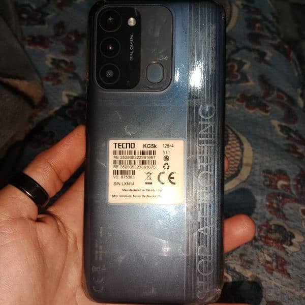 Tecno spark 8c new condition 3