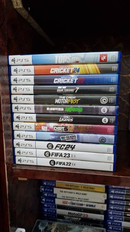 PS4 and PS5 games for sale and purchase or temporary kiraye par 7