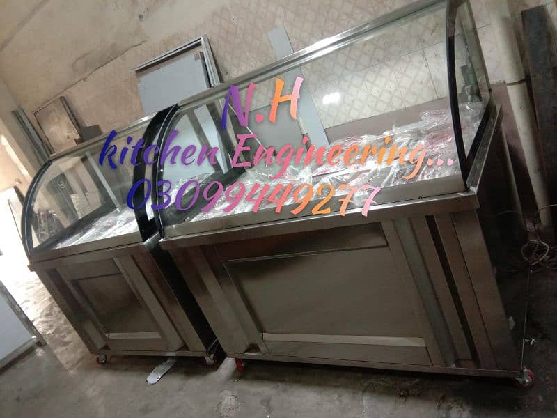 salad bar counter display hot banberry A1 quality ke sath 0