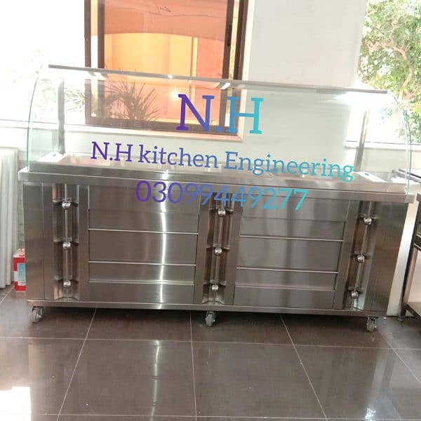 salad bar counter display hot banberry A1 quality ke sath 4