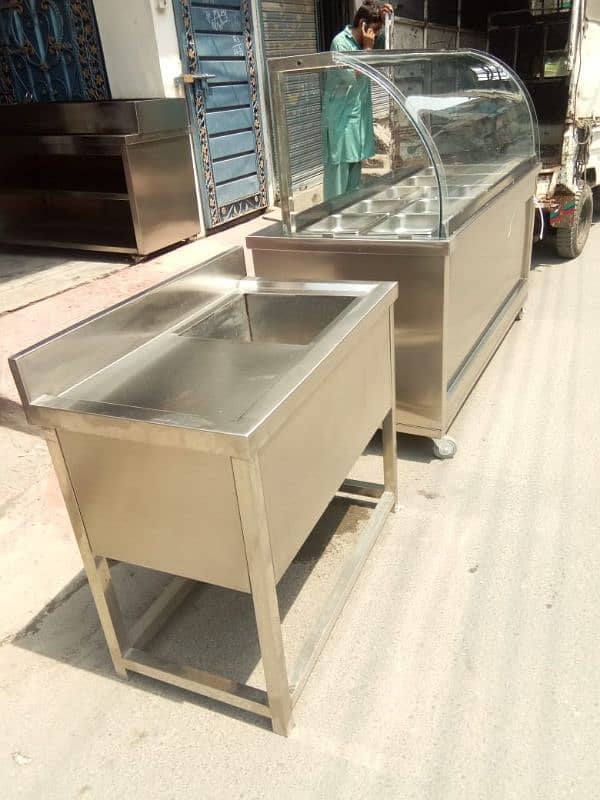 salad bar counter display hot banberry A1 quality ke sath 7