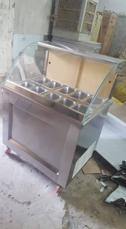 salad bar counter display hot banberry A1 quality ke sath 8