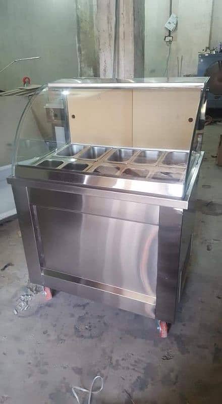 salad bar counter display hot banberry A1 quality ke sath 10