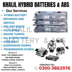 Toyota CHR, Axio, Feilder, Prius1.8, Camry, Hybrid Battery & ABS