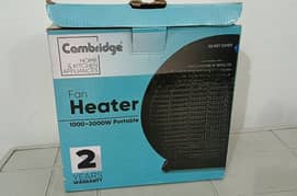 Cambridge Portable fan heater