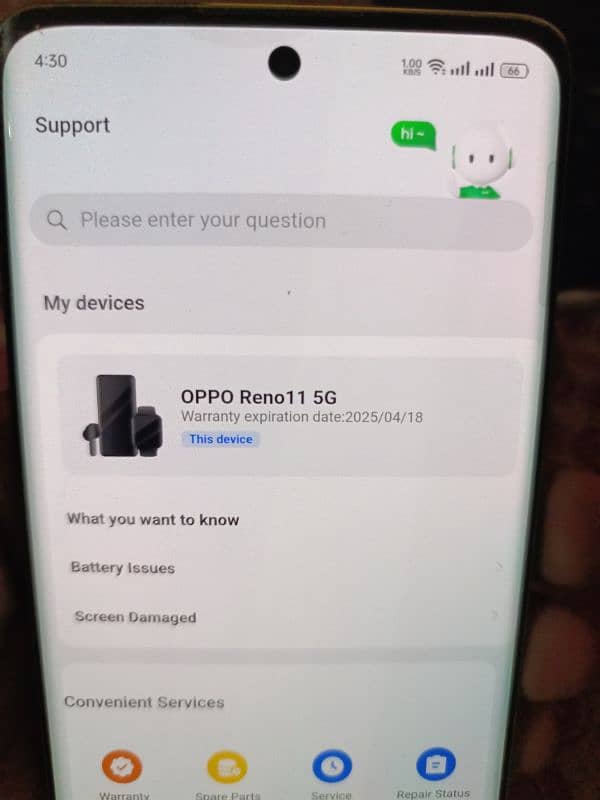 Oppo Reno 11 5G (Edge Display) Brand New Condition 6