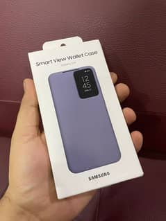 Samsung S24 Smart View Flip Case Violet