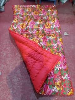 single bed Razai ( blanket ) Taliai and pillow available