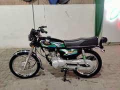 Honda CG 125 black colour