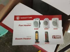 Semi Brand new superDelux fan heater Model wf 5145