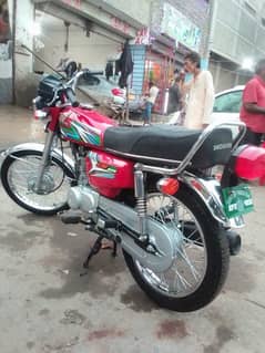 HONDA CG 125 2023 RED