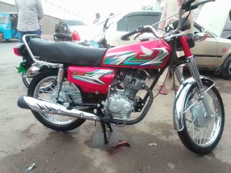 HONDA CG 125 2023 RED 2