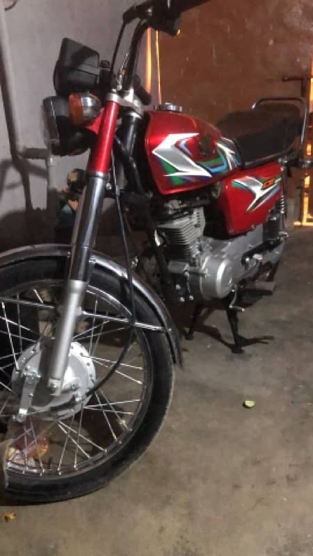 HONDA CG 125 2023 RED 5