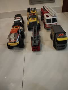 Toy Trucks, car track and musical toys