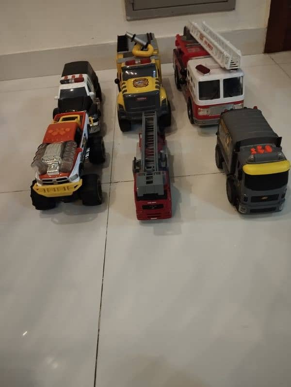 Toy Trucks, car track and musical toys 0