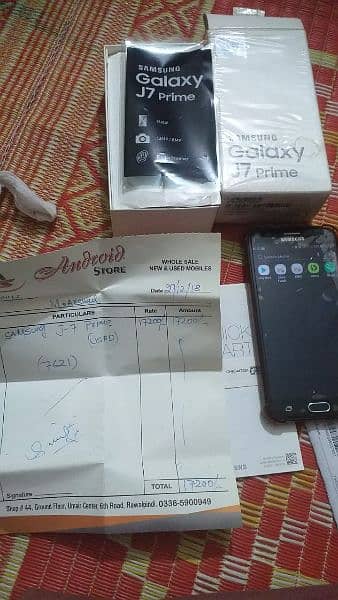 Samsung J7 prim,ful box,(03165859104),Finger print,Ram 3gb,Memry 16gb 6