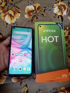 Infinix hot 10 play 4/128 whtsp03477769205