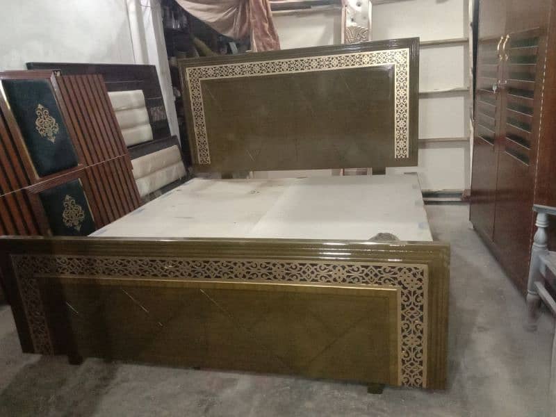 Double bed/bed set/brass bed/ 1