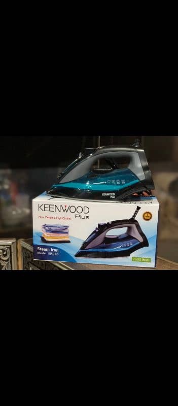 imported Kenwood steam iron new 0