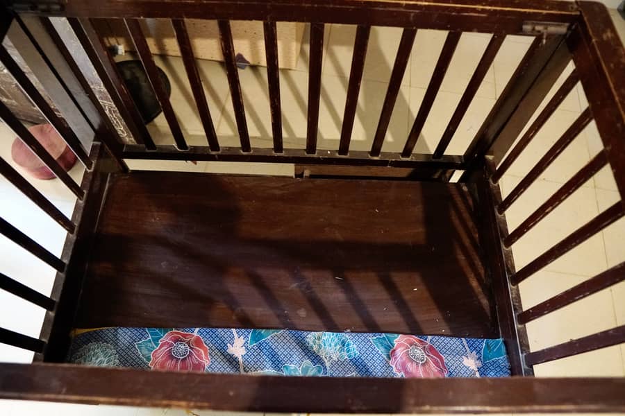 Wooden Baby Cot 7