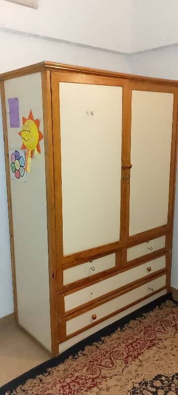 Beautiful Habbitt Wooden Wardrobe for sale 0