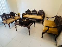 Wooden Sofa set (Chinioti style)