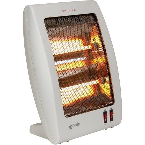 Electric Quartz 800w 2 Rod Electric Heater (hs-312) 1