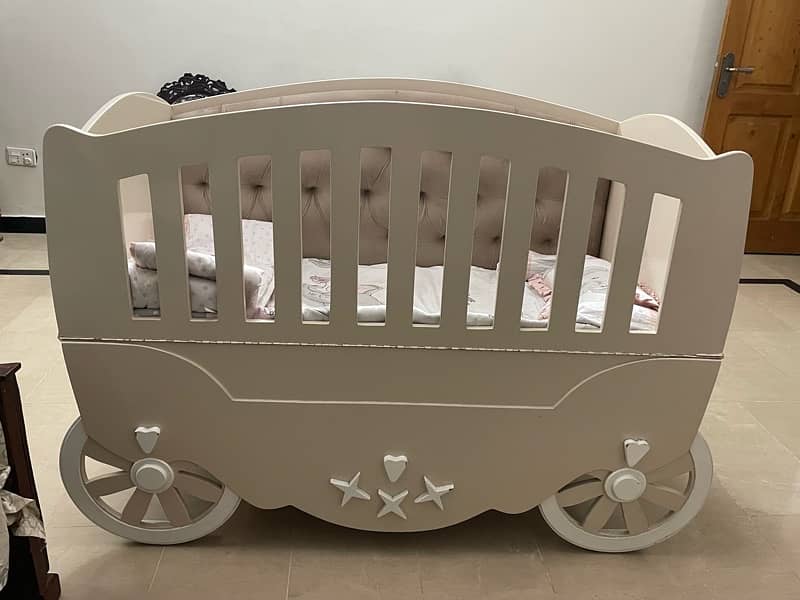 Wodden Baby Cot Islamabad|Baby Crib|Baby Bed|Baby Gear 1