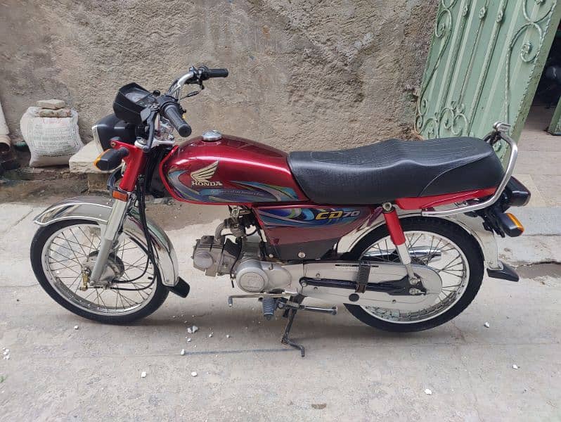 Honda cd70 purchasing date 3-06-2024 3