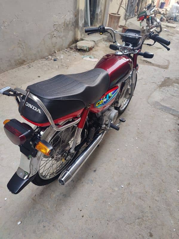 Honda cd70 purchasing date 3-06-2024 4