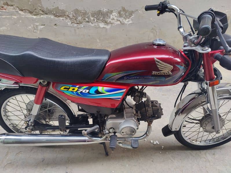 Honda cd70 purchasing date 3-06-2024 6