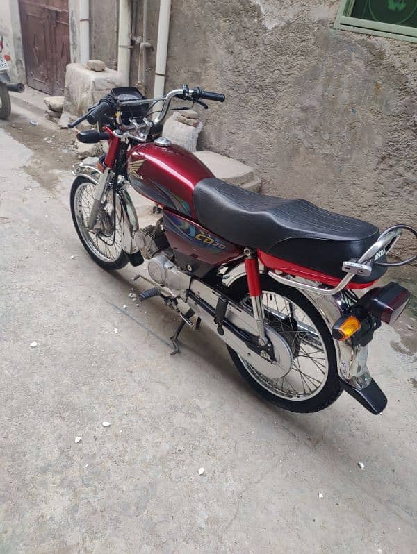 Honda cd70 purchasing date 3-06-2024 7