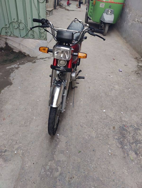 Honda cd70 purchasing date 3-06-2024 9